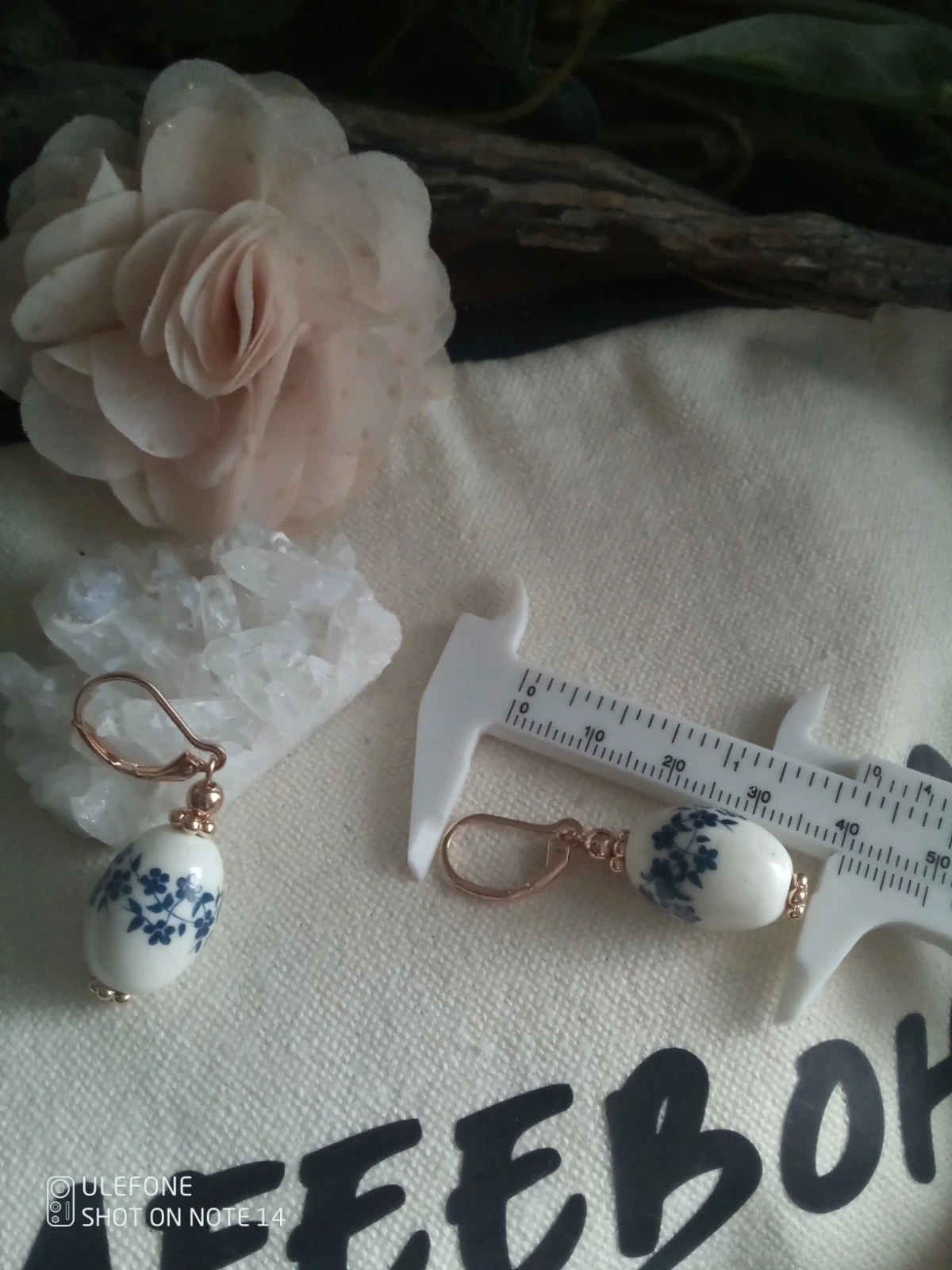 Brincos boêmios de porcelana da China – photo 2